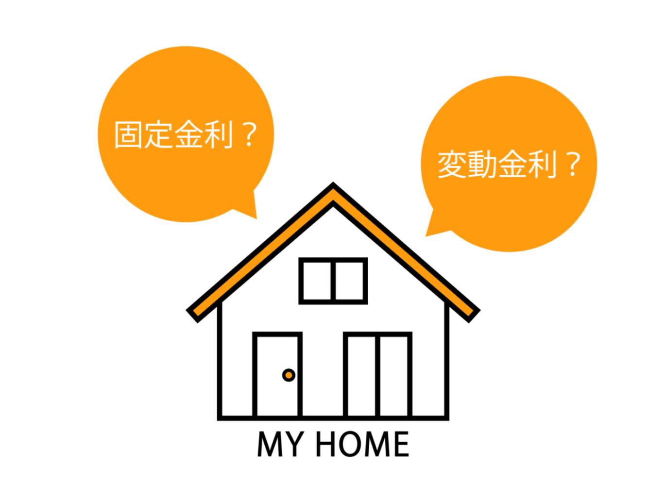 住宅ローンとは？変動金利・固定金利って何？